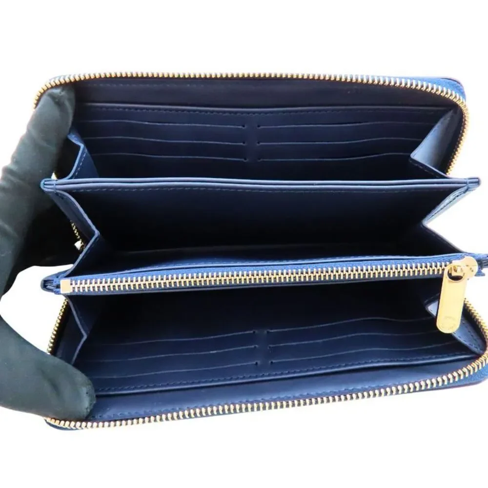 Louis Vuitton Zippy Wallet Monogram Mahina Long Wallet